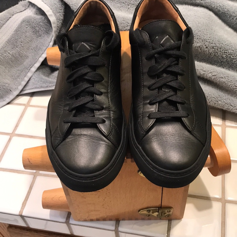 Koio leather sneakers 41/US 8 mens great used conditions
